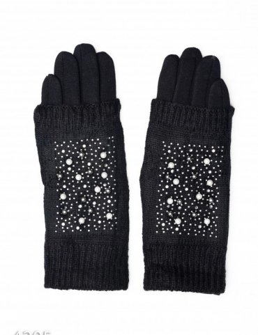 ISSA PLUS: Женские перчатки 4205_черный - фото 1