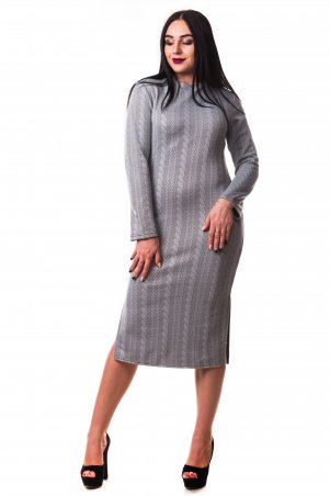 Zanna Brend: Стильное женское платье "Косичка" 43 - фото 1