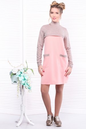 Alpama: Платье розовое SO-13290-PNK - фото 1