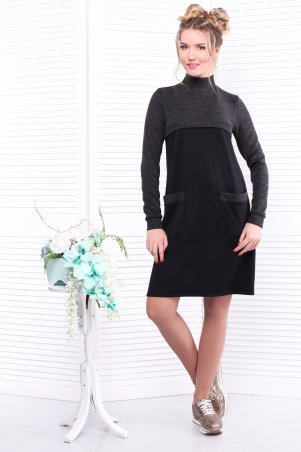 Alpama: Платье черное SO-13290-BLK - фото 1