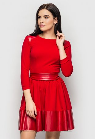 InRed: Платье "DIANA" красное 7354 - фото 1