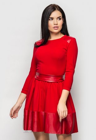 InRed: Платье "DIANA" красное 7354 - фото 2