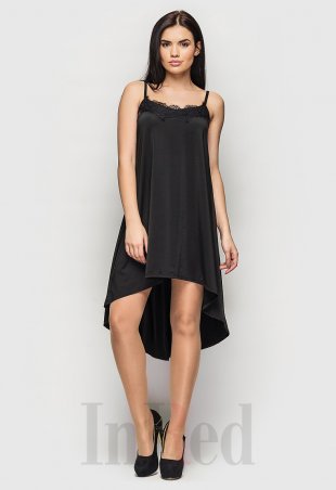 InRed: Платье "GLAM" черное 7351 - фото 2