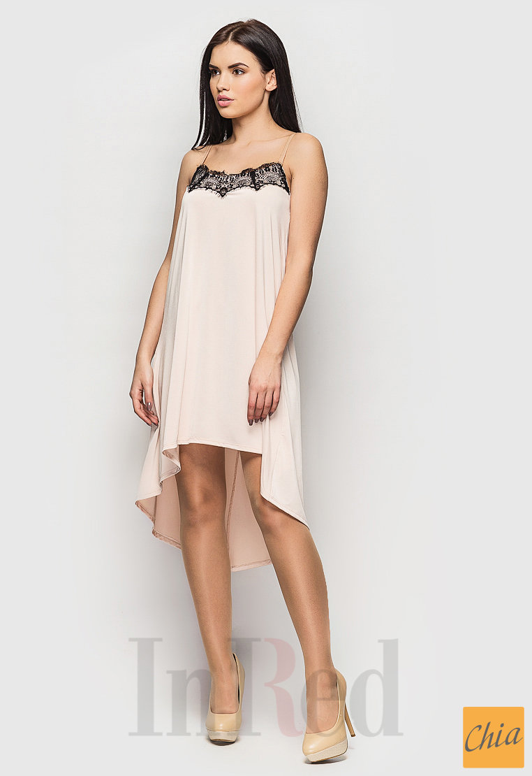 Платье "GLAM" бежевое