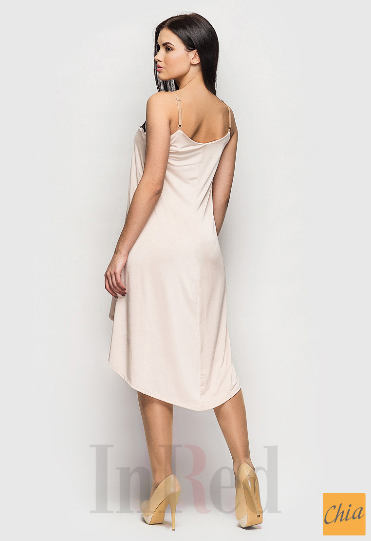 Платье "GLAM" бежевое