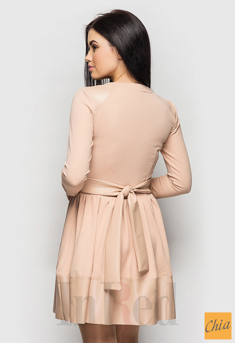 Платье "DIANA" бежевое