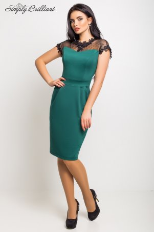 Simply brilliant: Платье Селена03_темно_зеленый - фото 1