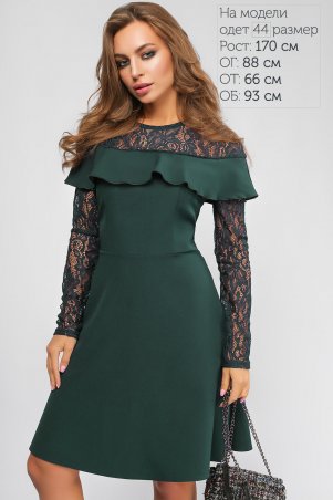 LiPar: Платье Эстель Зеленое 3107 зеленый - фото 1