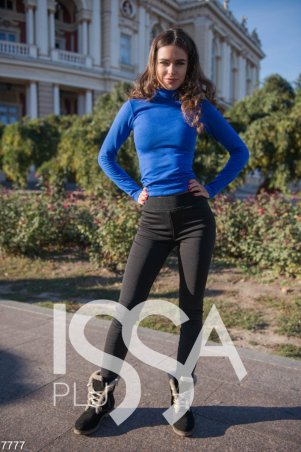 ISSA PLUS: Леггинсы 7777batal_черный - фото 1