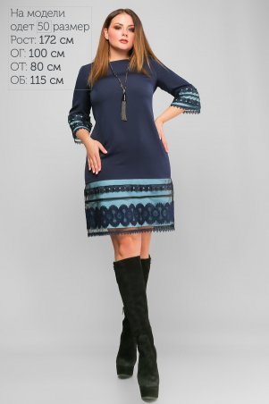 LiPar: Платье Ноа Синее 3169 синий - фото 3