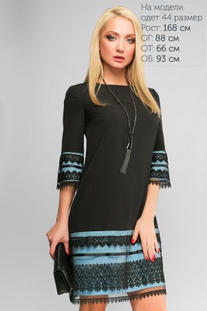 LiPar: Платье Ноа Черное 3169 черный - фото 2