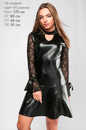 LiPar: Платье Сесиль Черное 3137 черный - фото 1