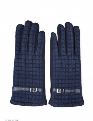 ISSA PLUS: Женские перчатки 4217_синий - фото 1