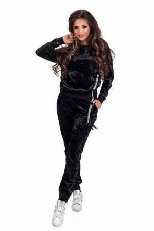 Modna Anka: Спортивный костюм Love черный 211381 - фото 1
