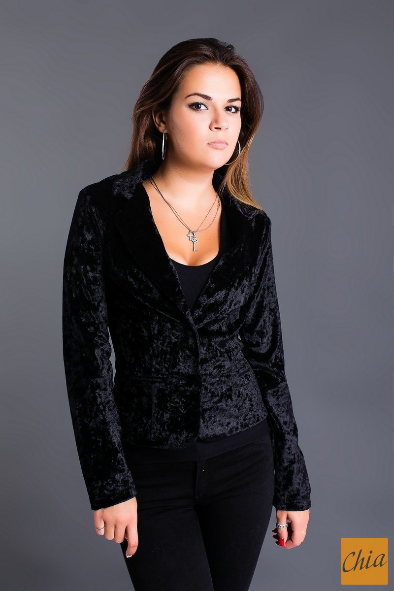 Пиджак 213605 черный