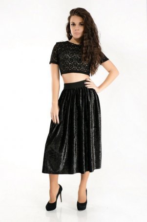 Юбка Бостон серый