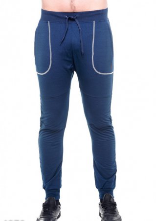 ISSA PLUS: Спортивные штаны 4870_синий - фото 1