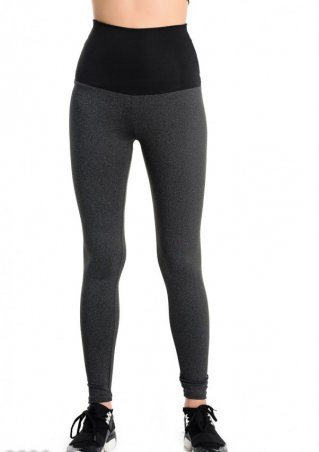 ISSA PLUS: Спортивные штаны 9920_серый/чёрный - фото 1