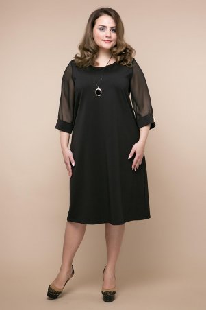 Tatiana: Коктейльное платье АНДРЕ черное - фото 1