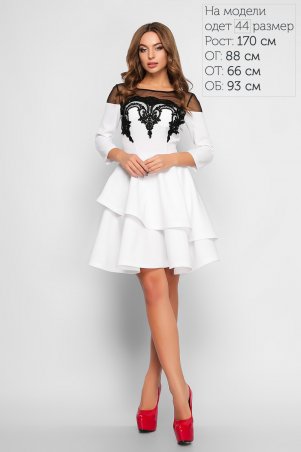 LiPar: Платье Илона Белое 3166 белый - фото 1