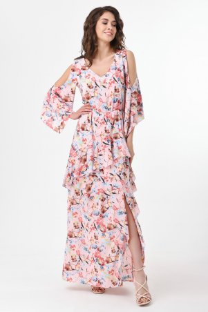 RicaMare: Вечернее платье в пол Х-силуэта RM1873-18VP - фото 1