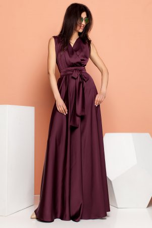 Jadone Fashion: Платье Фурор марсала - фото 5
