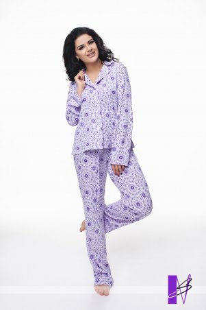New Style: Пижама 988_фиолет - фото 1