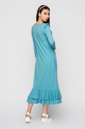 A-Dress: Платье с воланами мятного цвета 70972 - фото 2