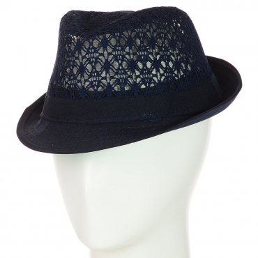 Cherya Group: Шляпа Челентанка 12017-4 темно-синий - фото 1