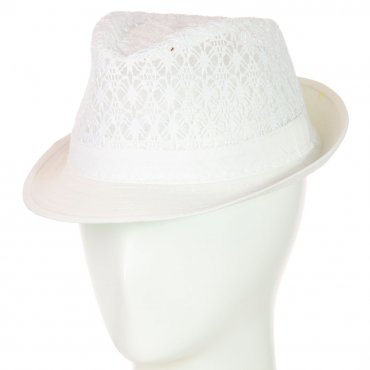 Cherya Group: Шляпа Челентанка 12017-4 белый - фото 1