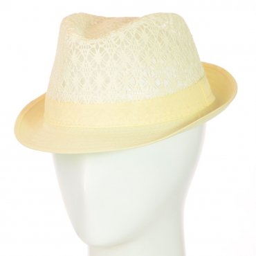 Cherya Group: Шляпа Челентанка 12017-4 бежевый - фото 1