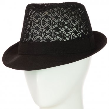 Cherya Group: Шляпа Челентанка 12017-3 черный - фото 1