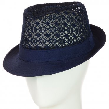 Cherya Group: Шляпа Челентанка 12017-3 темно-синий - фото 1