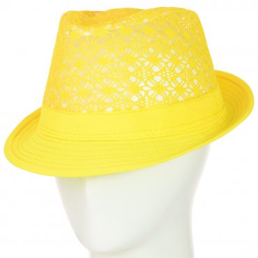 Cherya Group: Шляпа Челентанка 12017-3 желтый - фото 1