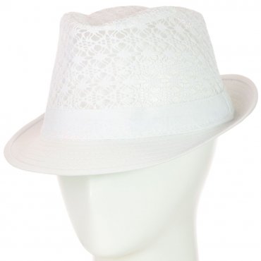 Cherya Group: Шляпа Челентанка 12017-3 белый - фото 1