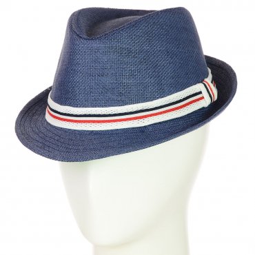 Cherya Group: Шляпа Челентанка 12017-24 синий - фото 1