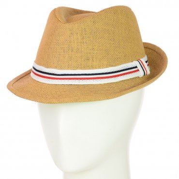Cherya Group: Шляпа Челентанка 12017-24 светло-коричневый - фото 1
