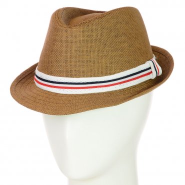 Cherya Group: Шляпа Челентанка 12017-24 коричневый - фото 1