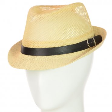 Cherya Group: Шляпа Челентанка 12017-12 бежевый - фото 1