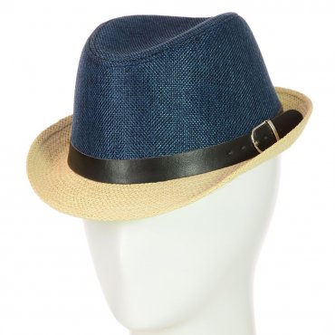Cherya Group: Шляпа Челентанка 12017-10 джинс - фото 1