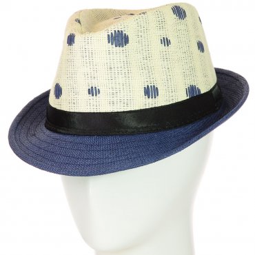Cherya Group: Шляпа Челентанка 12017-31 синий - фото 1