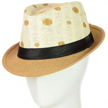 Cherya Group: Шляпа Челентанка 12017-31 светло-коричневый - фото 1