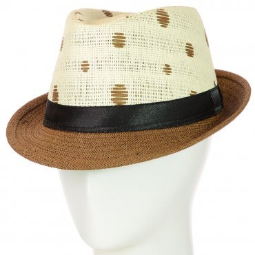 Cherya Group: Шляпа Челентанка 12017-31 коричневый - фото 1