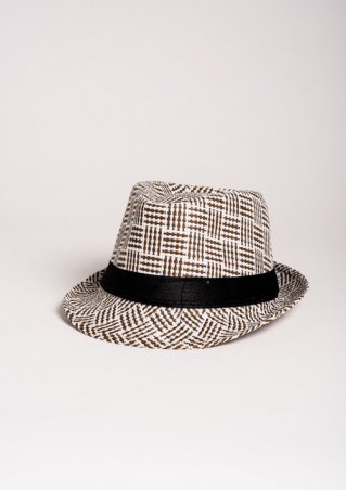 ISSA PLUS: Шляпы H-09_коричневый - фото 1
