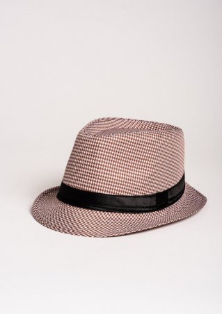 ISSA PLUS: Шляпы H-07_коричневый - фото 1