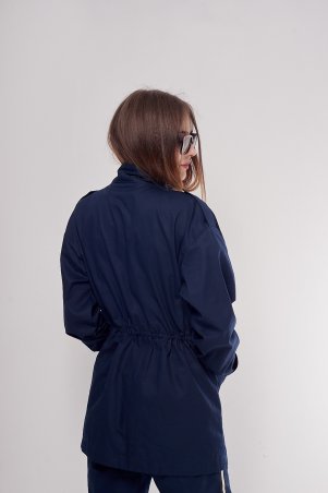 Lilo: Куртка ветровка синего цвета 2399 - фото 3