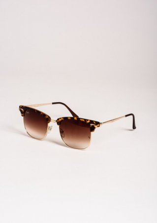 ISSA PLUS: Солнцезащитные очки O-122_коричневый - фото 1