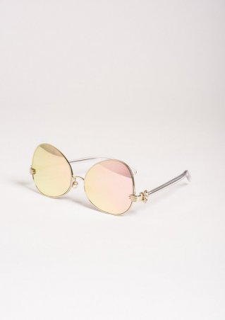 ISSA PLUS: Солнцезащитные очки O-118_розовый - фото 1