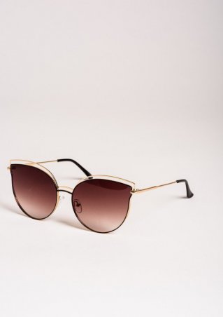 ISSA PLUS: Солнцезащитные очки O-71_коричневый - фото 1