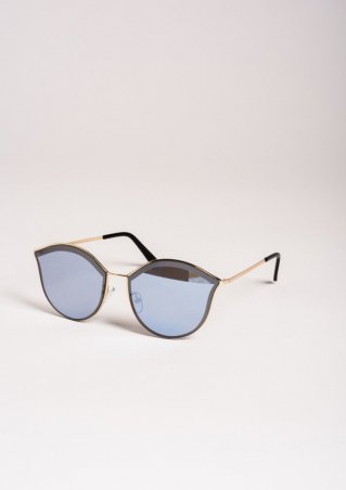 ISSA PLUS: Солнцезащитные очки O-70_голубой - фото 1